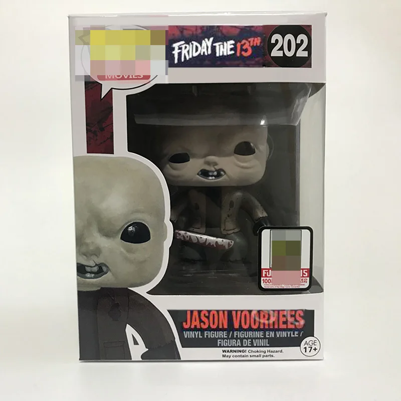 

Funko Pop Jason Voorhees Action Toy Figure Collection Movie Friday the 13th JASON VOORHEES With Mask Model Toys Gift for Collect
