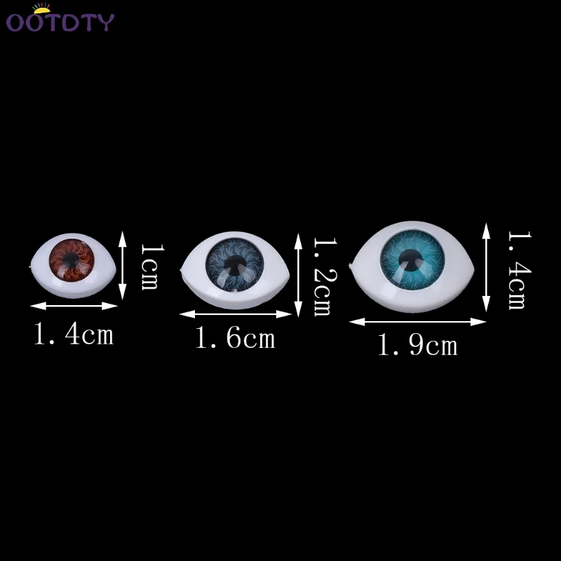 20 шт пластиковые куклы защитные глаза пластиковые глазные яблоки для животных игрушки Кукольное Изготовление DIY аксессуары для рукоделия