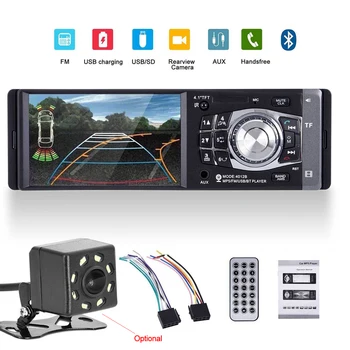 

4.1" Car Radio Stereo MP5 Player Bluetooth Rear View Camera FM Autoradio 1 Din AUX USB SD MP3 Remote Control Audio Auto 4012B