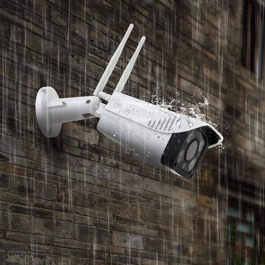 

Fuers Outdoor Security Camera Cloud Cam Wireless IP 1080p resolution Waterproof Night Vision Security Surveillance System