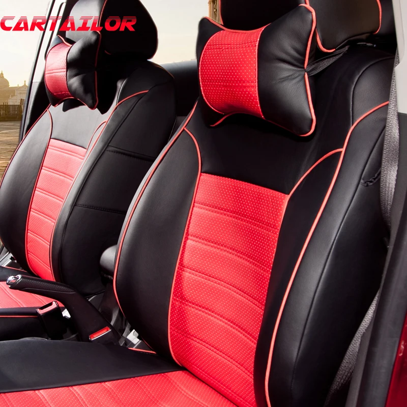 CARTAILOR Car Styling Cover Seats For Toyota Sienna 2007 2011 Seat Covers Supports Grey PU 