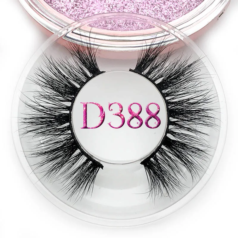 D388 Mikiwi D390, норковые ресницы, 3D, норковые ресницы, толстые, ручная работа, полная полоска, ресницы, безжалостные, роскошный макияж, драматические ресницы - Цвет: D388