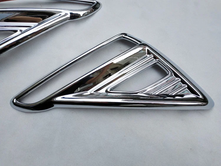 For Kia Cerato k3 4 2019 Rear Tail Fog Light cover rear fog lamp Trim car accessories plastic Chrome (4)