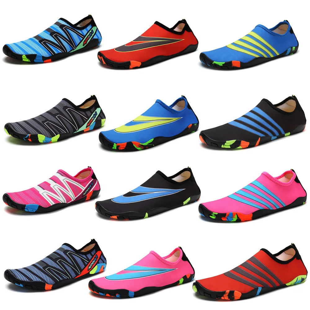 

2019 New Unisex Tennis Shoes Breathable Men's Casual Shoes Aqua Sports Aqua Beach Surfing Slippers Upstream Yoga Lovers Shoes