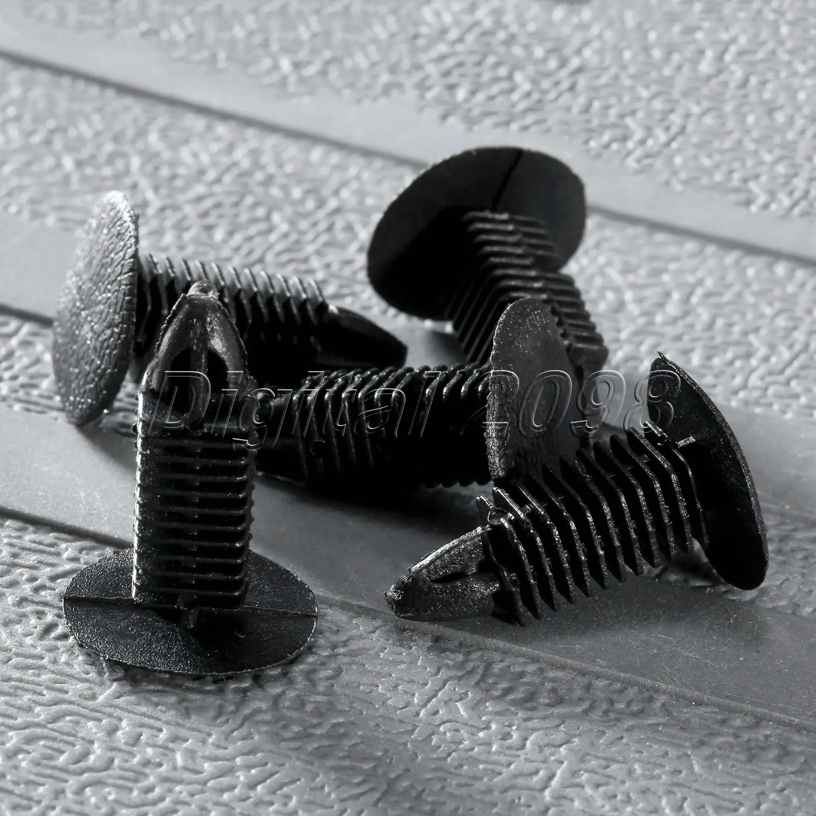 50 шт. пластиковые фиксаторы для бампера 8 мм|panel rivets|auto fastener plastic clipsauto |