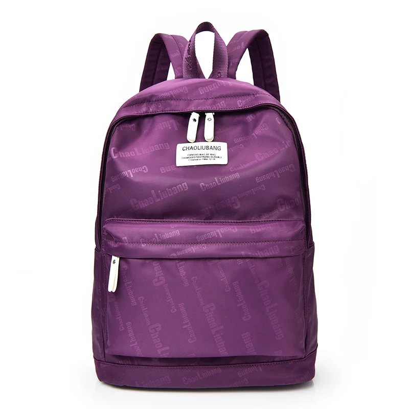 

2017 Women Backpack Waterproof Nylon Student School Bags Girl Backpacks Female Casual Travel Bag Ladies Mochila Feminina F96