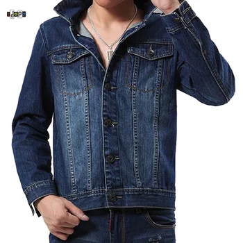 

Idopy Men`s Biker Jacket Slim Fit Motorcycle Rugged Trucker Jeans Denim Jacket For Men