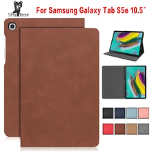 Кожаный чехол для планшета samsung Galaxy Tab S5E T720 T725, Роскошный чехол из искусственной кожи+ Бесплатный подарок