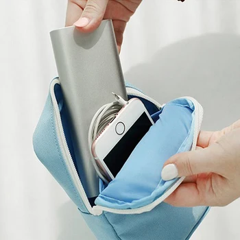 

Portable Women's Digital Bag Data Lines Power Bank Package Multi-function Men's Pouch Case Travel Accessories Supplies Product