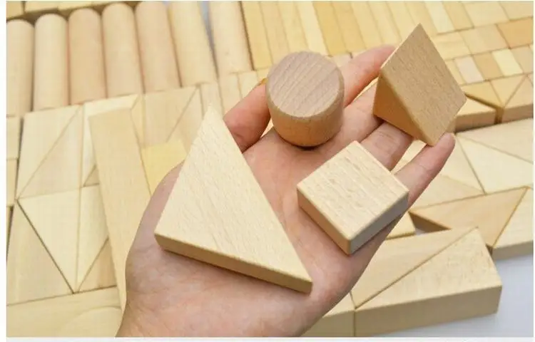 bloques madera natural
