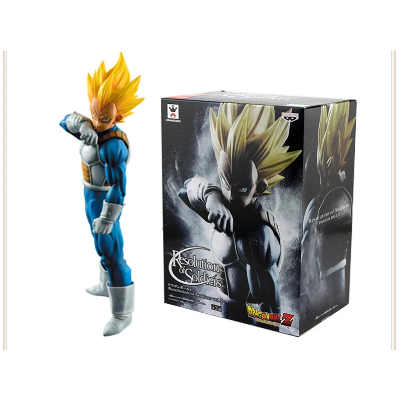 

One Piece Dragon Ball Z Vegeta Action Figure PVC Collection Model Toys Brinquedos for Christmas Gift with Retail Box 18cm