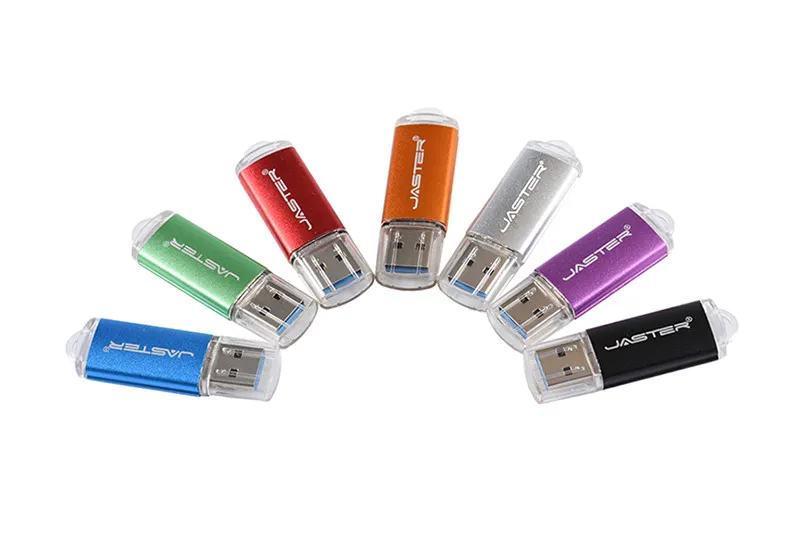 JASTER USB 3,0 реальная емкость металлическая USB флеш-карта памяти, Флеш накопитель 4 Гб до 64 ГБ флеш-накопитель для ПК