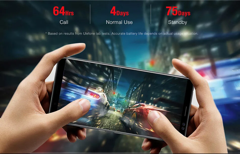 Ulefone power 3 S 18:9 смартфон Face ID Android 7,1 MTK6763 Octa Core 4 Гб + 64 6350 мАч 16MP камера мобильный телефон 6 дюймов г LTE