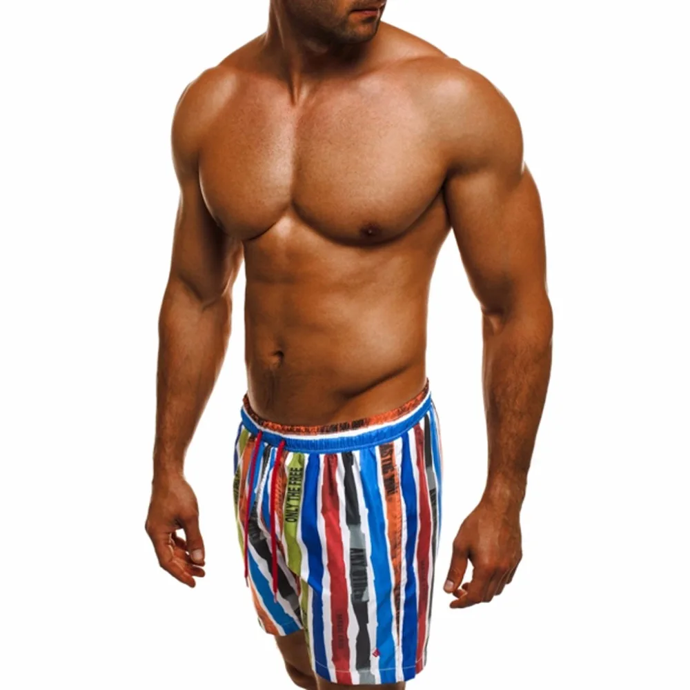 Casual Mens Board Shorts Summer New Style Fashion Printed Shorts Pants Hawaiian Swimming Trunks 3.7