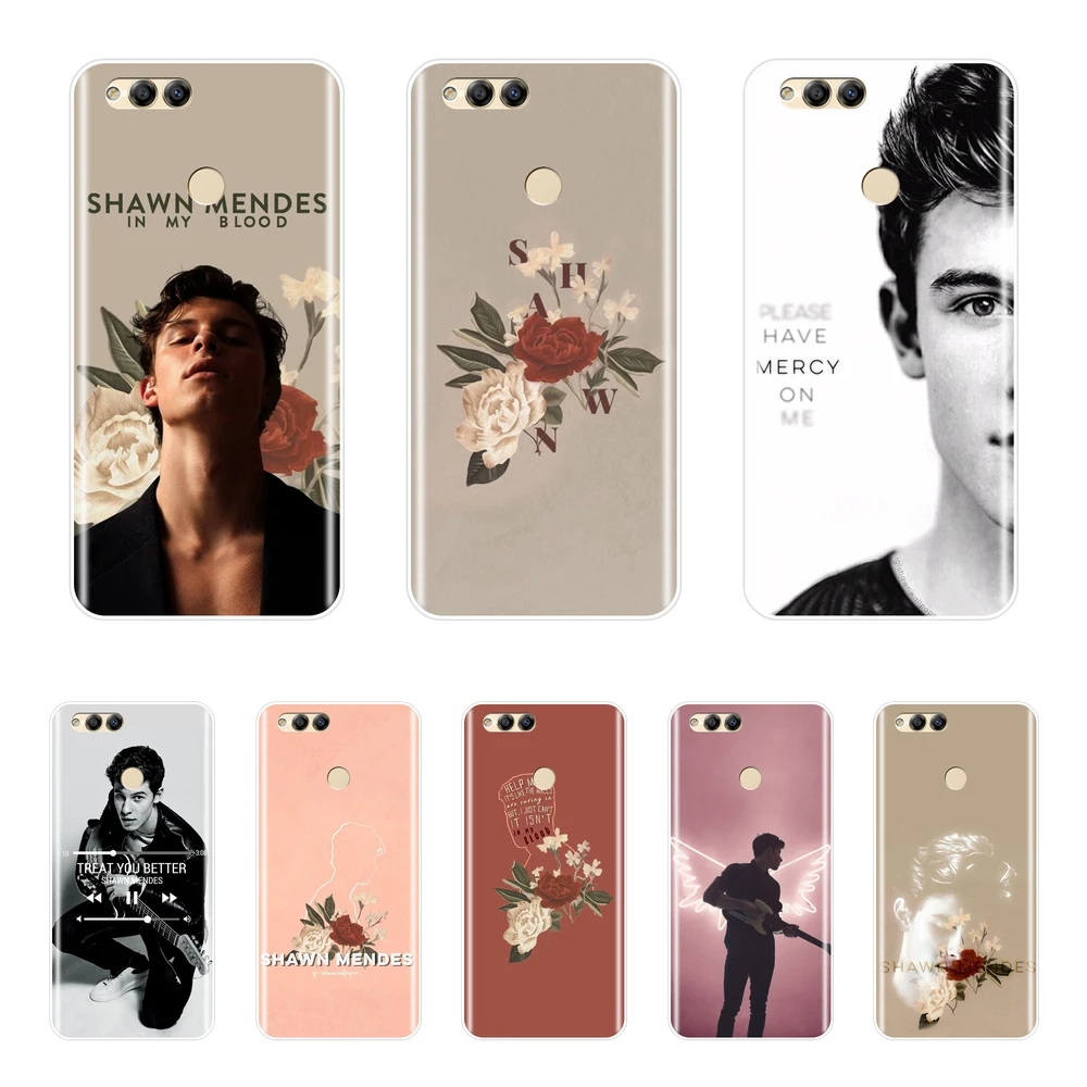 Мягкая задняя крышка Shawn Mendes Singer для Huawei Honor 8X MAX 7S 7X 7A 7C Pro силиконовый чехол