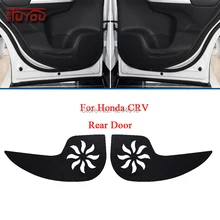 Для Honda CRV Автомобильная Внутренняя крышка двери Защита от царапин декоративные подушечки автомобиля стикер 4 шт