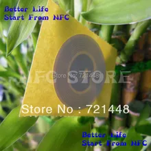 100 шт./лот NFC смарт-теги для всех NFC мобильного телефона topaz512 NFC Forum Тип 1 nfc тег