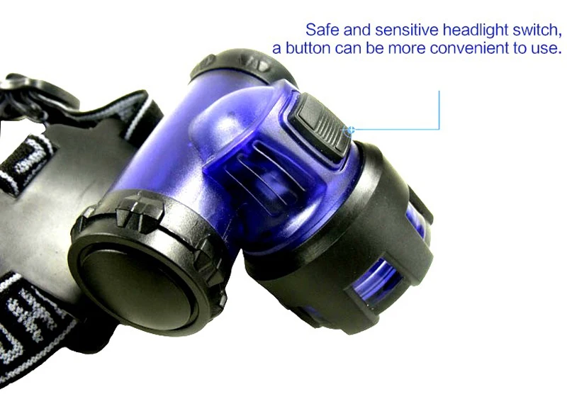 Ultra-light 3W Headlamp 3AAA Battery Powerful Head Lamp Light Waterproof Flashlight Torch Headlight for Hunting Fishing Camping (24)