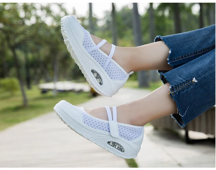 RS 8023 Breathable Summer Autumn Women Flats Shoes -10