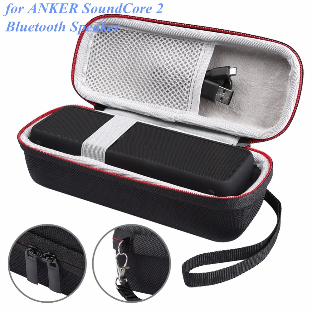 Дорожный Чехол для динамика EVA чехол ANKER SoundCore 2 Bluetooth динамик s Soundbox сумка хранения