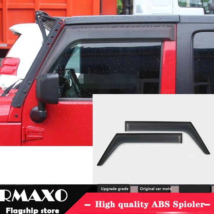 Защитный козырек для JEEP Wrangler 2004 2017 пластиковый окон 4 шт./компл.|Навесы и укрытия| |
