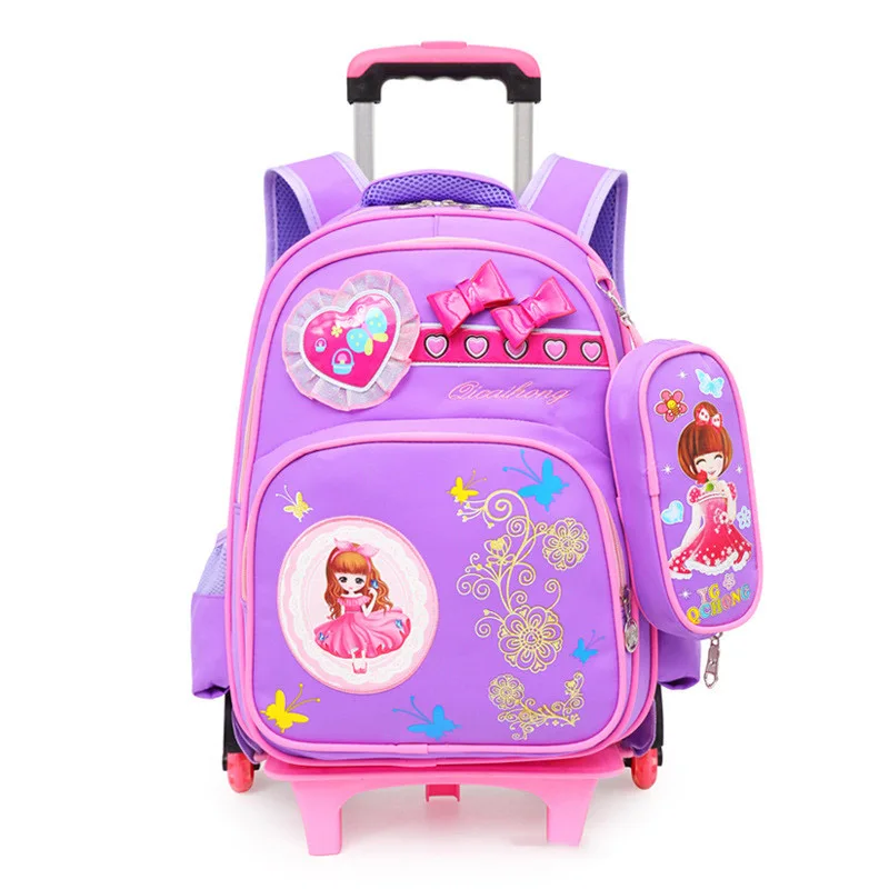 bookbag with wheels