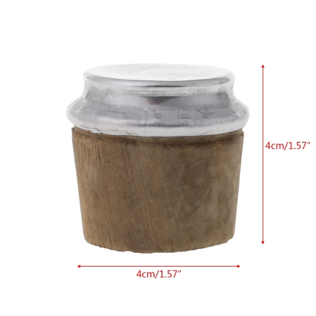 40mm Bottom Diameter Wood Thermos Bottle Cork Plug Lid Cap Stopper Kettle Parts