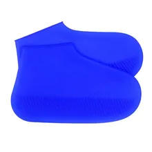 Силиконовые галоши Многоразовые водонепроницаемые чехлы для обуви непромокаемые сапоги Нескользящие износостойкие FP8