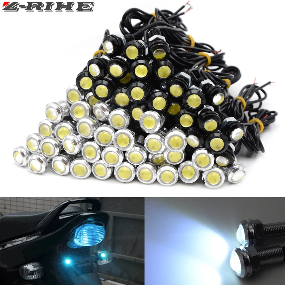 

Motorcycle Turn Signal Light Flexible 12 LED Turn Signals Indicators Universal Blinkers Flashers for Yamaha MT07 MT09 YZF R3 R6