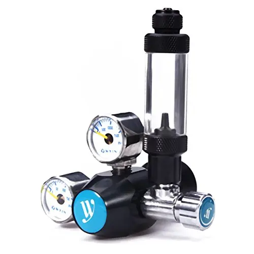 WYIN W01-02 Aquarium Mini Pressure Gauge CO2 Elect...