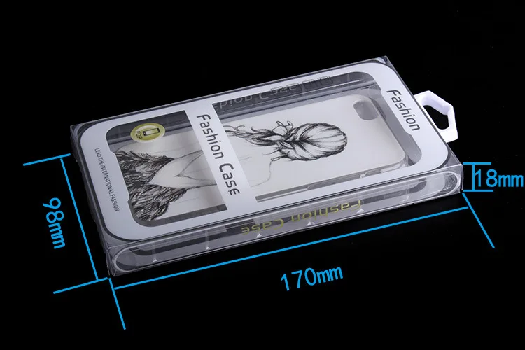 Excellent 2000 pcs  Wholesale Universal Custom Made Retail Packaging Box High Class PVC Package for iphone 7 7plus Mobile Phone Case 12