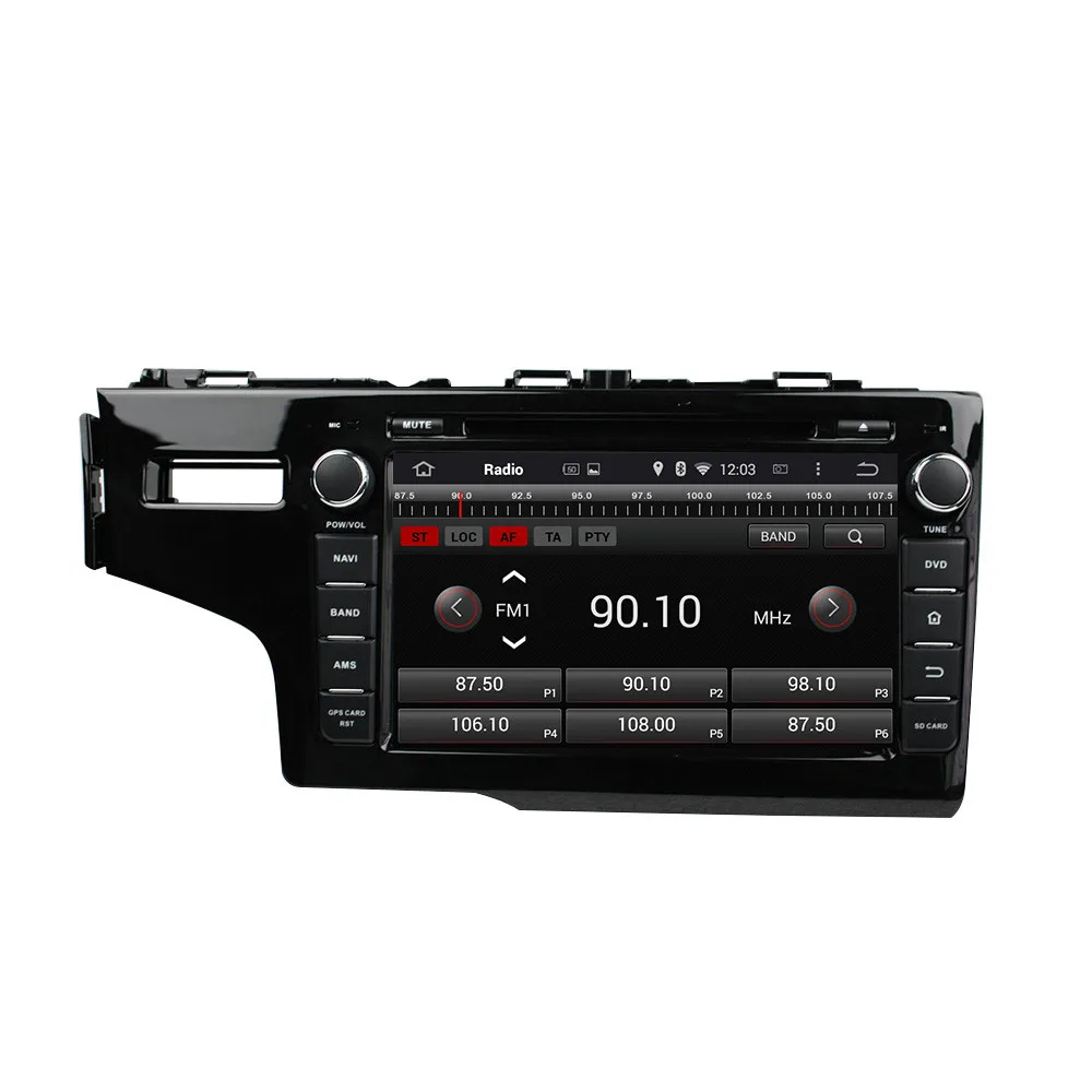 8 &quotAndroid 5.1 Сенсорный экран dvd плеер автомобиля для Honda Fit 2014 с Зеркало Ссылка