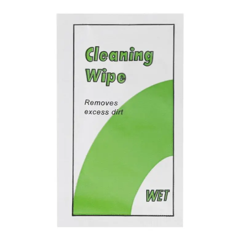 

9.7x4.8cm Screen Cleaning Wipes Dust Removal Tool Alcohol Wet Paper For Computer Phone Glasses