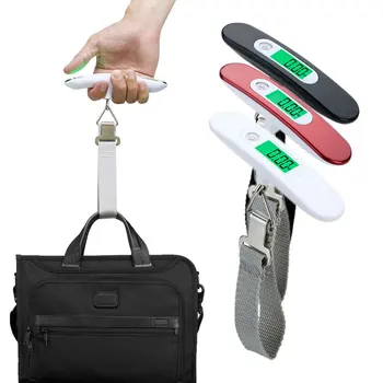 

50kg/10g Digital Electronic Luggage Scale LCD Portable Travel Suitcase Bag Scale Hanging Scale Weight Balance Handheld