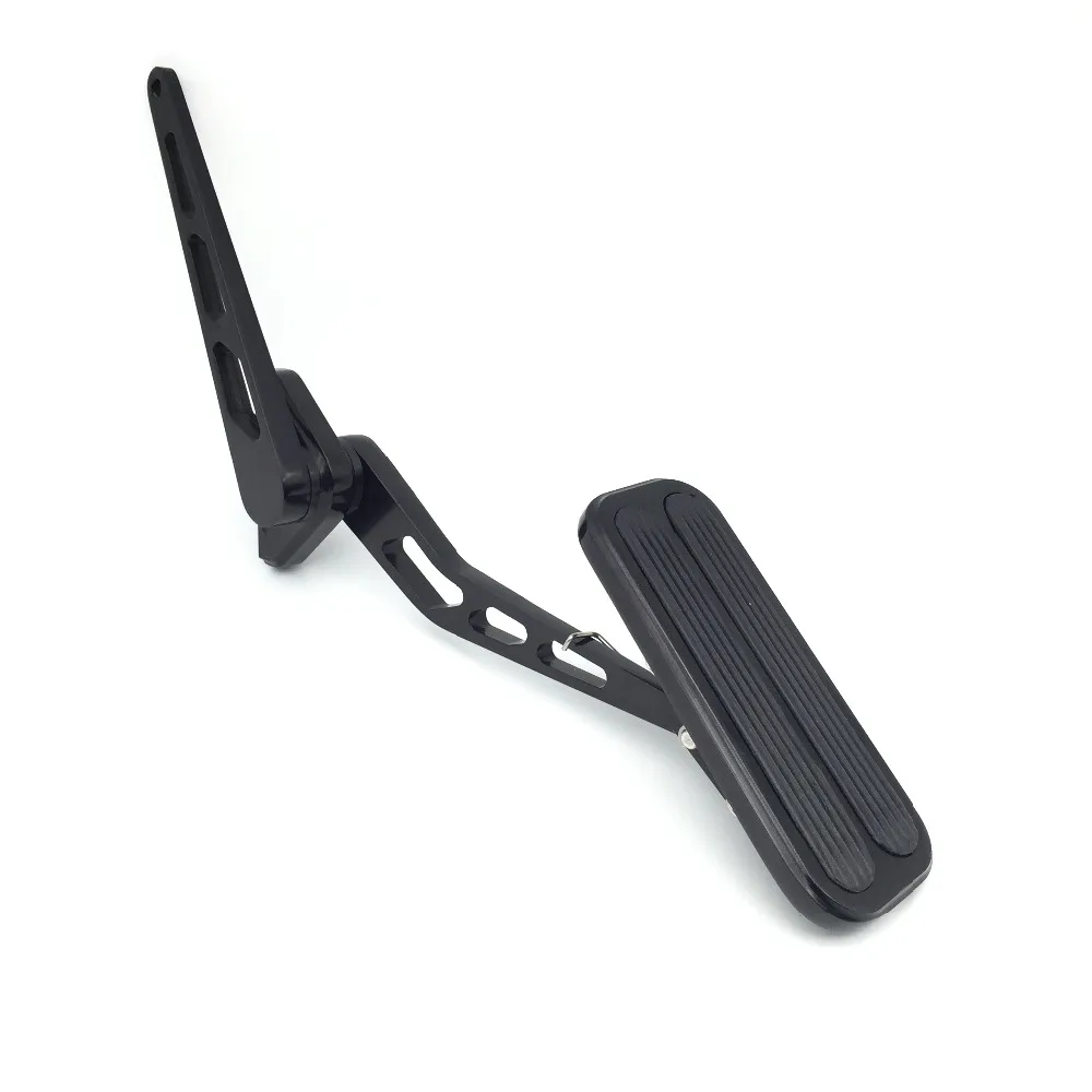 XL Series Aluminum Throttle Assemblies and Pedal Pads Blackin Pedals