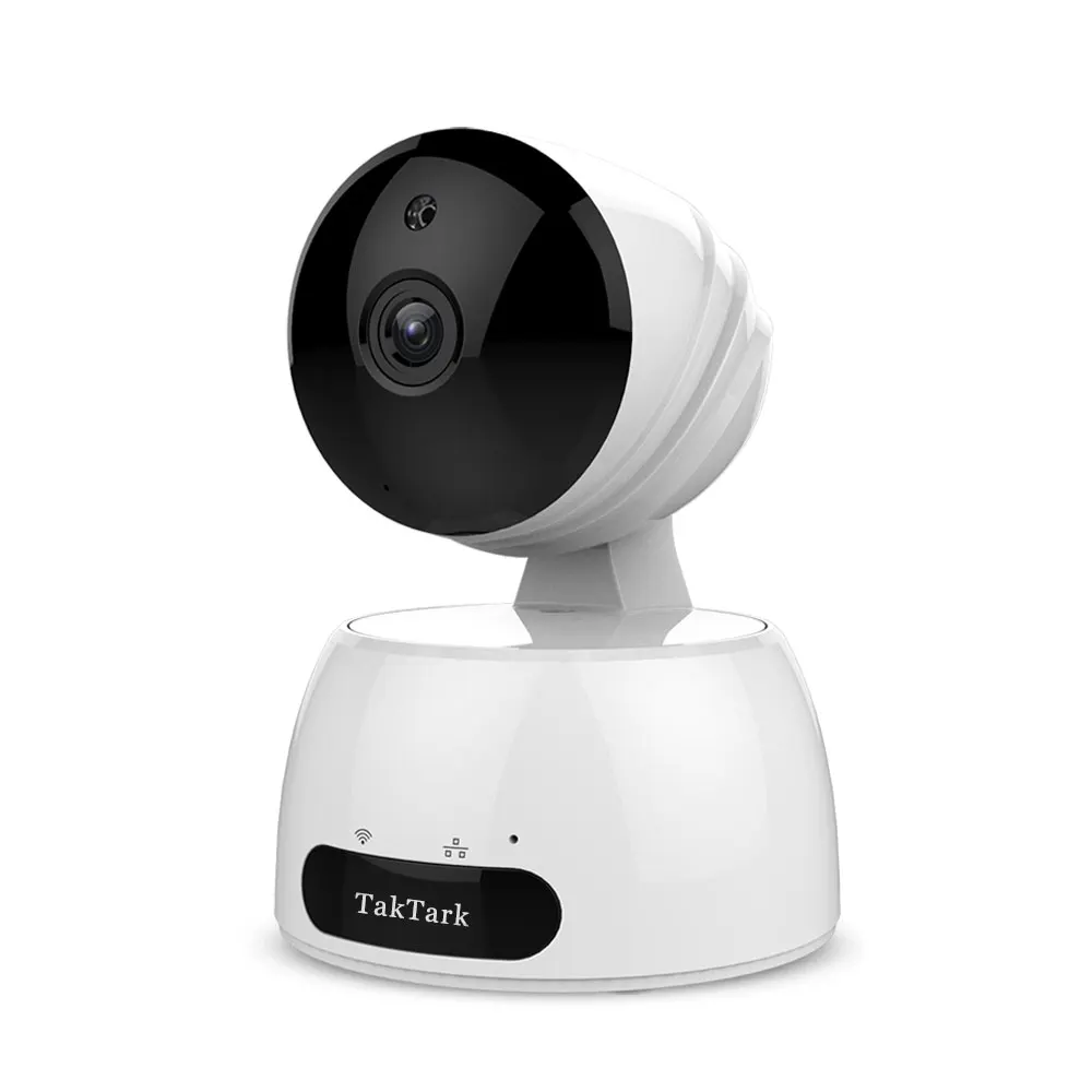 Беспроводная HD ip камера TakTark видеонаблюдения для помещения Wi Fi радионяня ночное