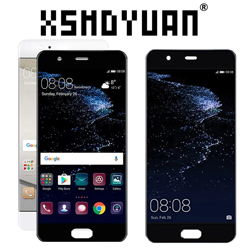 5.5'' LCD For HUAWEI P10 Plus VKY-AL00 Display Touch Screen With Fingerprint Digitizer Assembly Replacement Repair Parts 