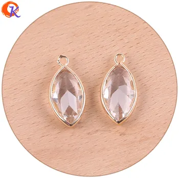 

Cordial Design 50Pcs 11*23MM Jewelry Making/Hand Made/DIY Earring Accessories/Charms Jewelry/Crystal Pendant/Earring Findings