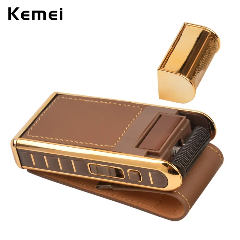 

Kemei High Quality Electric Razor Beard Personal Care Rechargeable Reciprocating Men's Shaving Safety Groomer Travel Barber