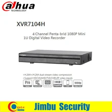 Dahua XVR 1080P Digital Video Recorder P2P XVR7104H 4CH Support HDCVI/AHD/TVI/CVBS/IP video inputs CCTV DVR