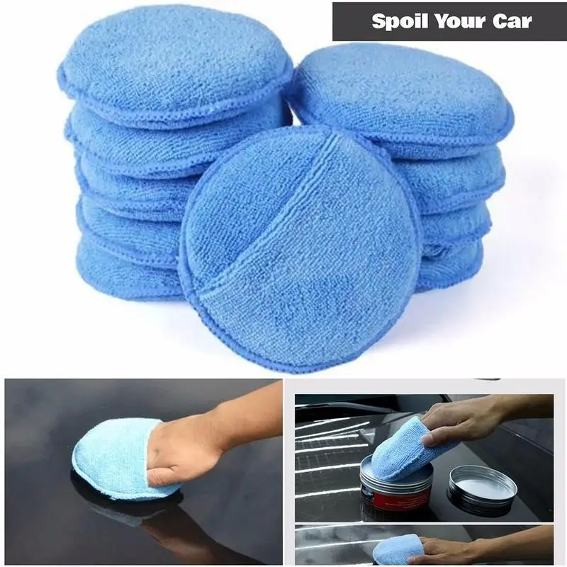 

1pc Car Auto Washing Cleaning Sponge Block House Cleaning Products Microfiber Chenille Polishing Dry Wet Cleaning Tools Brush