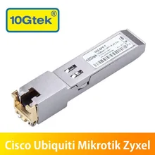 10Gtek Compatible CiscoSwitch 10 Gigabit RJ45 Copper SFP+ Transceiver Module, 10GBase-T