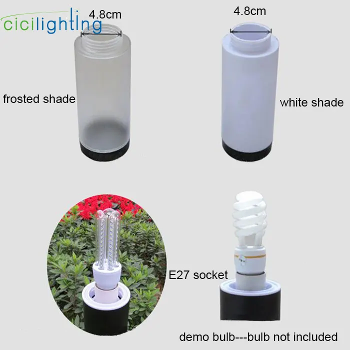 Современные длинные лампы для газонов из нержавеющей стали L45cm L60cm, Черный Уличный садовый светильник, водонепроницаемый светодиодный ландшафтный светильник