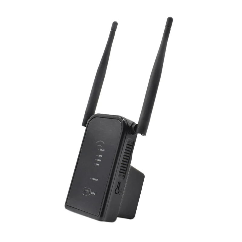 

300M repeater wifi signal amplifier wireless network router dual antenna dual network port