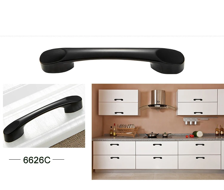 Aluminum Alloy Cabinet Handles Cupboard Pulls (8)