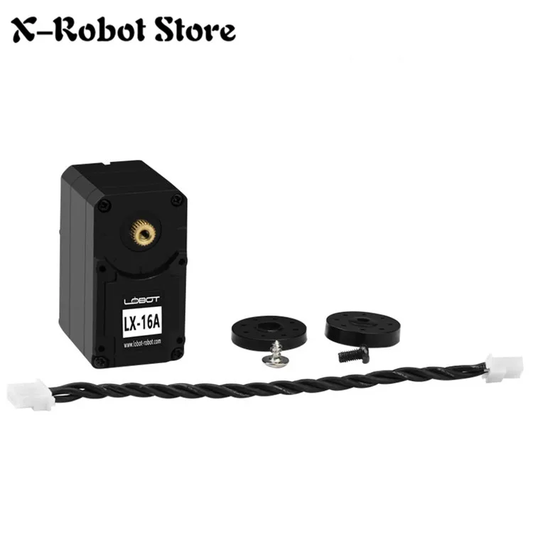 

DIY Serial bus servos intelligent serial port dual-axis digital servo LX-16A robot large torque high-precision With debug board