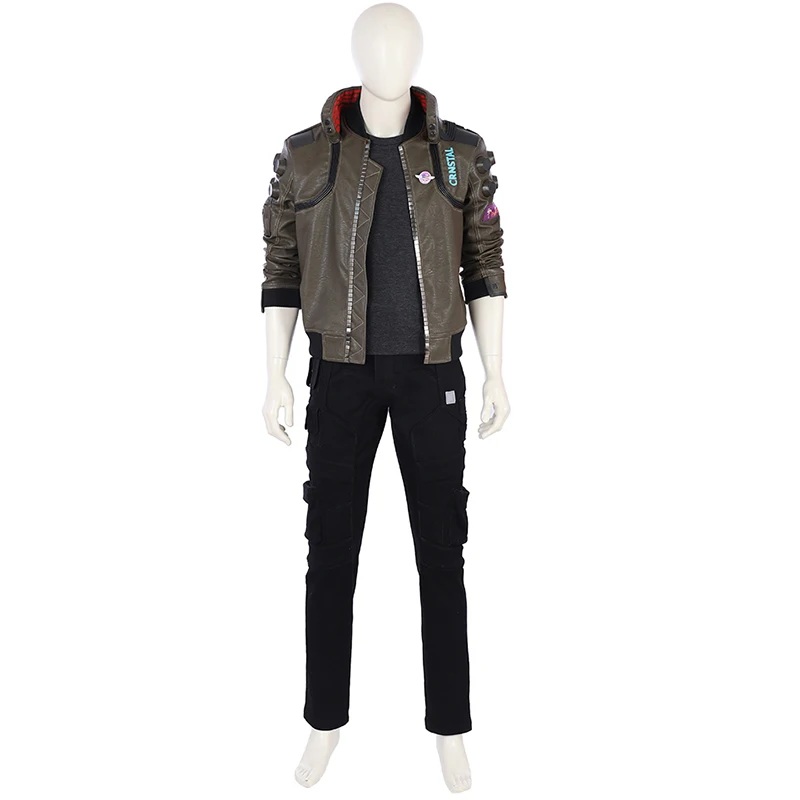 

Cyberpunk Cosplay Costume Cyberpunk Jacket Men Cosplay Full Set