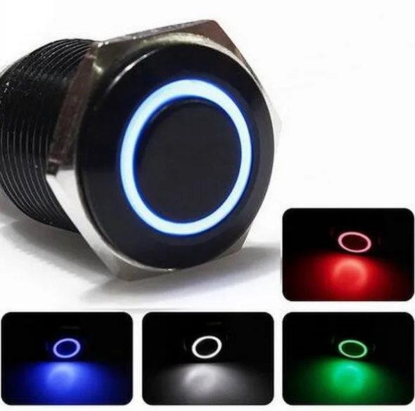 Кулисный переключатель 220в. Тумблера кнопки переключатели 12 вольт. Кнопка 12 вольт с подсветкой и фиксацией. Кнопка с диодом синяя 12 вольт. Переключатель кнопочный без фиксации вкл/выкл синяя подсветка 12в.