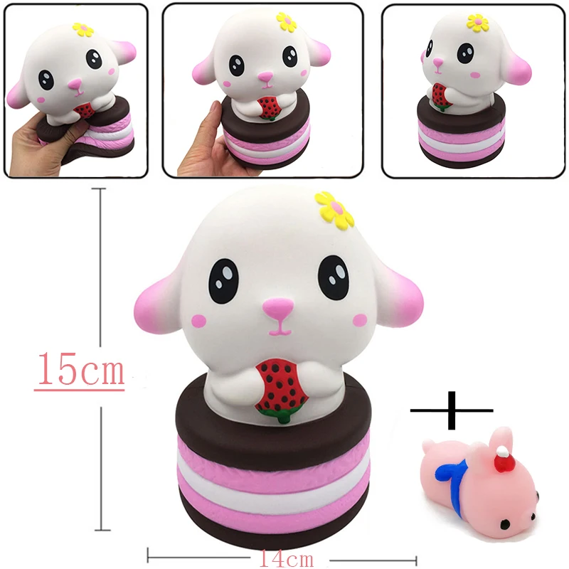 

Squishy Slow Rising Stress Relief Toy Unicorn Cake dog Scented Kid Fun Stress Reliever Toy Gift Wholesale Kids Squeeze Toys