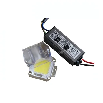 

1X High power 20W/30W/50W/70W/80W/100W LED light source + road light lens + LED driver free shipping